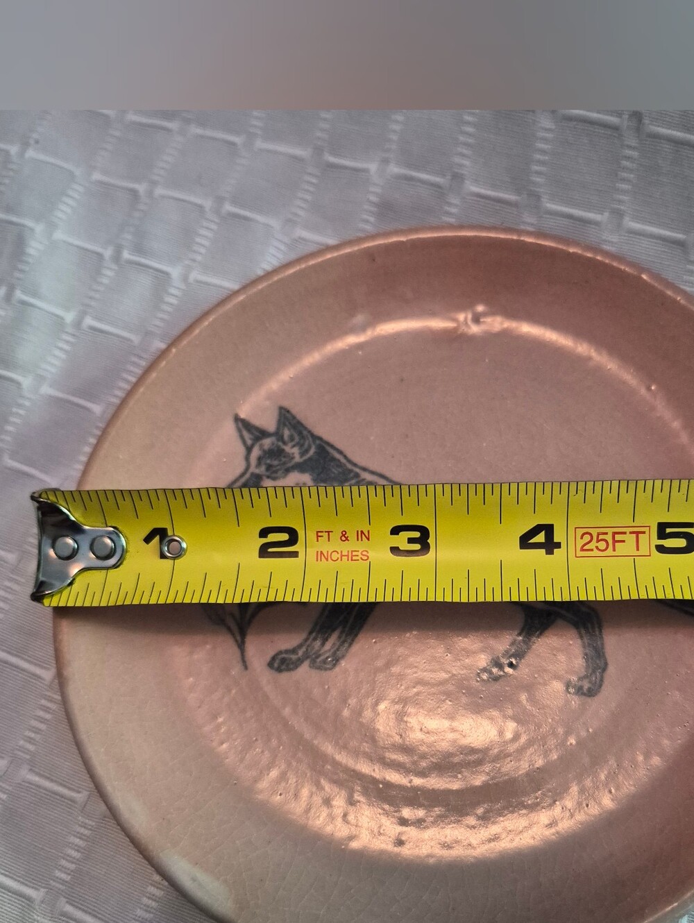 Fox Pottery Small Plate - Picture 2 of 7